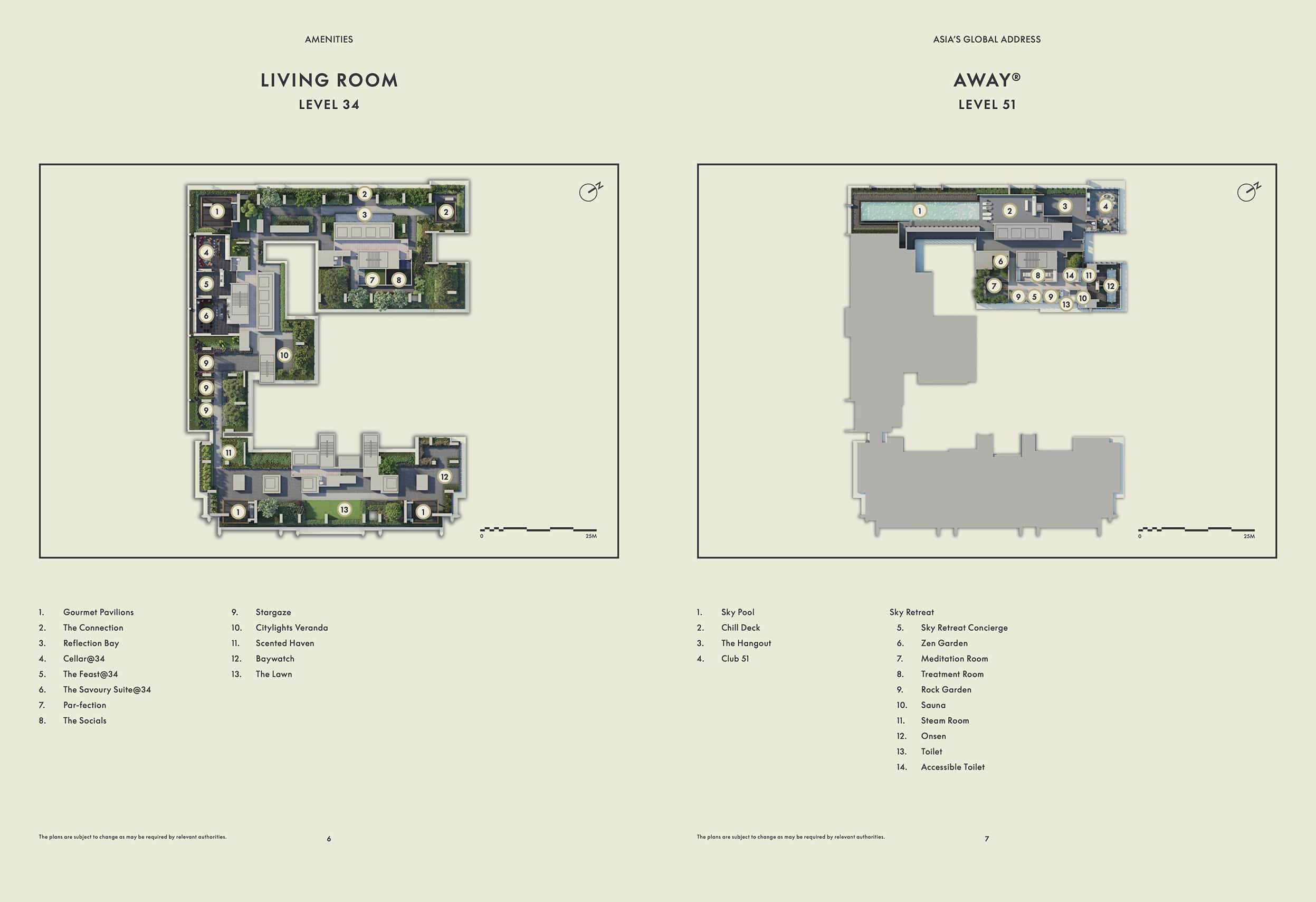 W Residences Marina View Site Plan 2